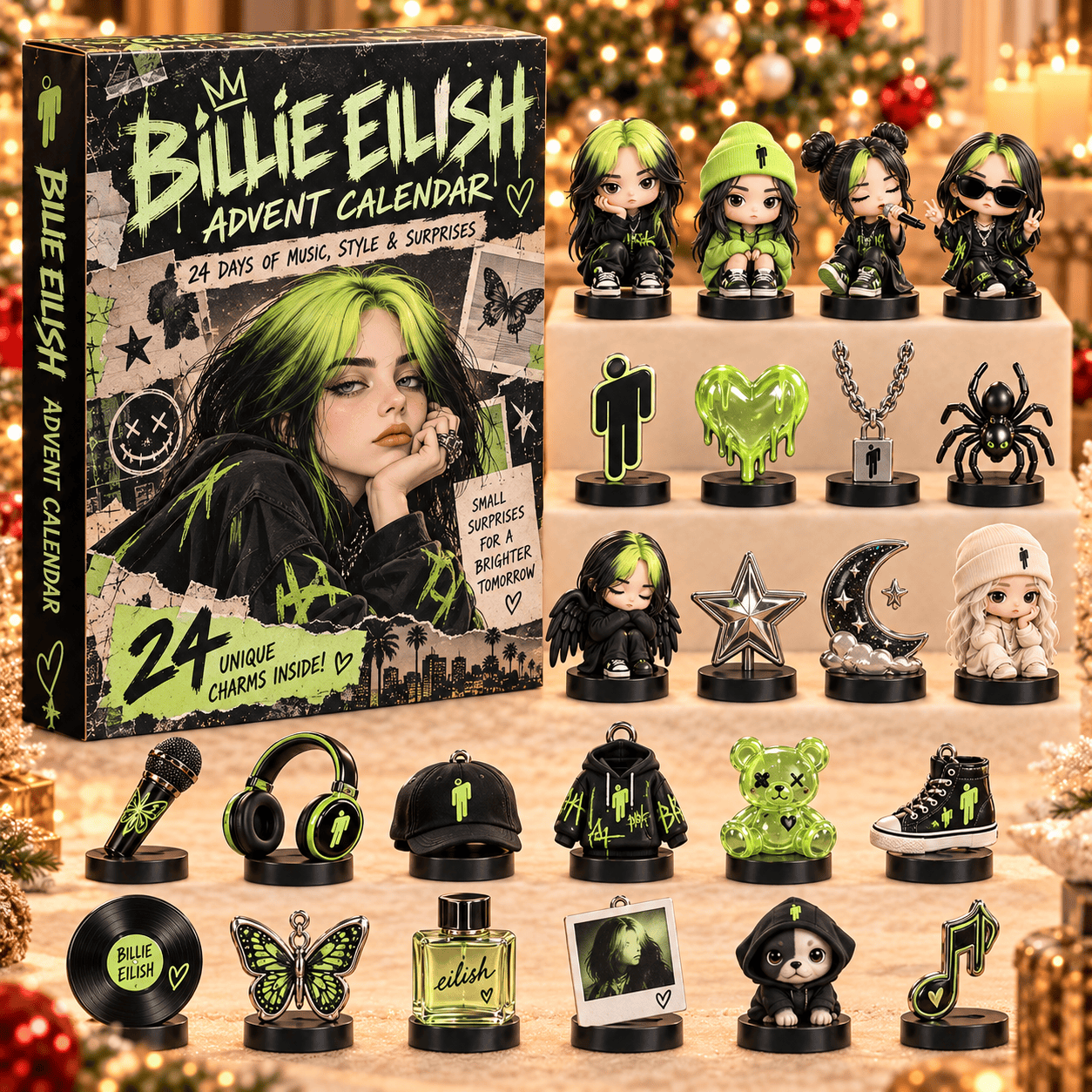 Advent Calendar Billie Eilish For Fan