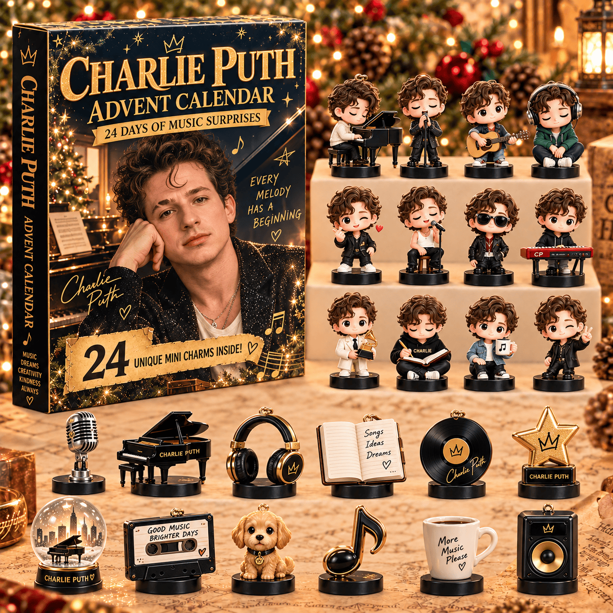 Advent Calendar Charlie Puth For Fan