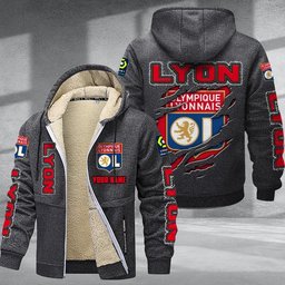Lyon DMTZ0743 Hoodie Zip Velvet Coat
