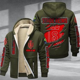 Reims DMTZ0751 Hoodie Zip Velvet Coat