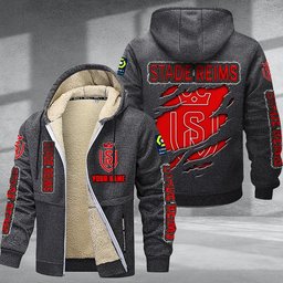 Reims DMTZ0751 Hoodie Zip Velvet Coat