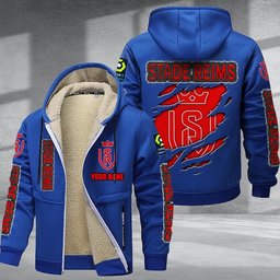 Reims DMTZ0751 Hoodie Zip Velvet Coat