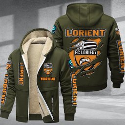 Lorient DMTZ0758 Hoodie Zip Velvet Coat