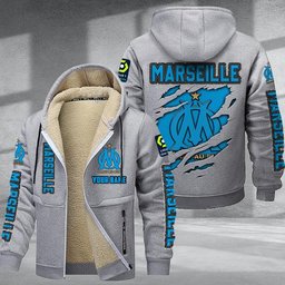 Marseille DMTZ0744 Hoodie Zip Velvet Coat