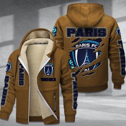 Paris DMTZ0767 Hoodie Zip Velvet Coat