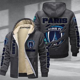 Paris DMTZ0767 Hoodie Zip Velvet Coat
