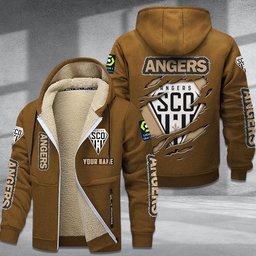 Angers DMTZ0737 Hoodie Zip Velvet Coat