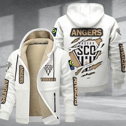Angers DMTZ0737 Hoodie Zip Velvet Coat