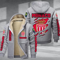 Monaco DMTZ0746 Hoodie Zip Velvet Coat