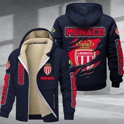 Monaco DMTZ0746 Hoodie Zip Velvet Coat
