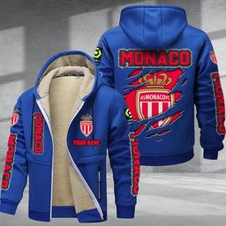 Monaco DMTZ0746 Hoodie Zip Velvet Coat