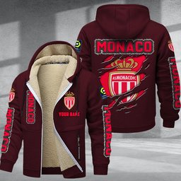 Monaco DMTZ0746 Hoodie Zip Velvet Coat