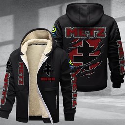 Metz DMTZ0745 Hoodie Zip Velvet Coat
