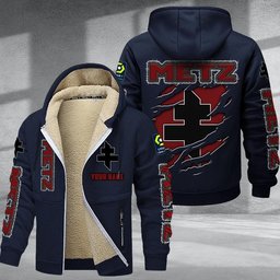 Metz DMTZ0745 Hoodie Zip Velvet Coat