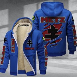 Metz DMTZ0745 Hoodie Zip Velvet Coat