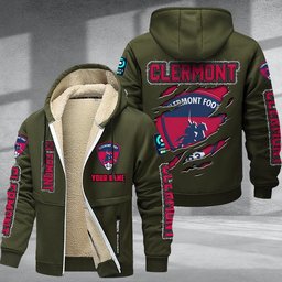 Clermont DMTZ0757 Hoodie Zip Velvet Coat