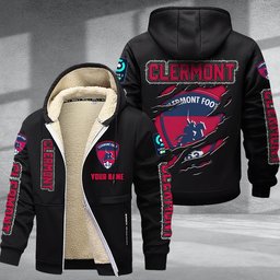 Clermont DMTZ0757 Hoodie Zip Velvet Coat