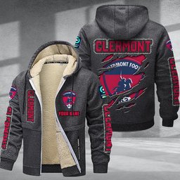 Clermont DMTZ0757 Hoodie Zip Velvet Coat