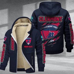 Clermont DMTZ0757 Hoodie Zip Velvet Coat