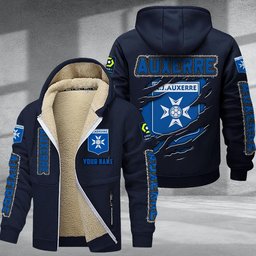 Auxerre DMTZ0738 Hoodie Zip Velvet Coat
