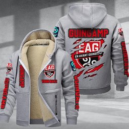 Guingamp DMTZ0765 Hoodie Zip Velvet Coat