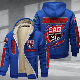 Guingamp DMTZ0765 Hoodie Zip Velvet Coat
