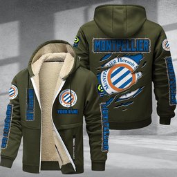 Montpellier DMTZ0747 Hoodie Zip Velvet Coat