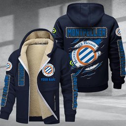 Montpellier DMTZ0747 Hoodie Zip Velvet Coat
