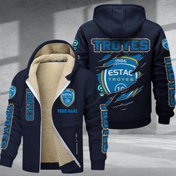 Troyes DMTZ0772 Hoodie Zip Velvet Coat