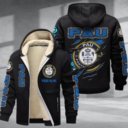 Pau DMTZ0768 Hoodie Zip Velvet Coat