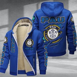 Pau DMTZ0768 Hoodie Zip Velvet Coat
