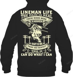 Lineman Life Shirt L014 – Hoodie