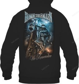 Honor The Fallen Lineman Shirt L001 – Hoodie