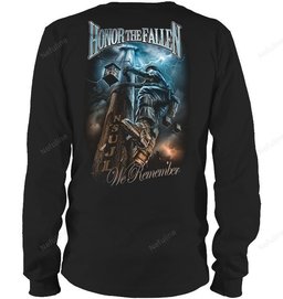 Honor The Fallen Lineman Shirt L001 – Long Sleeve