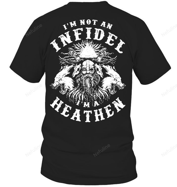Heathen Lineman Shirt L004 – T-Shirt