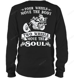 Two Wheels Move The Soul Biker Shirt BI013 – Long Sleeve