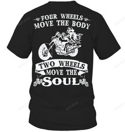 Two Wheels Move The Soul Biker Shirt BI013 – T-Shirt