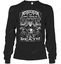 Don't Touch My Bike Biker Shirt BI002 – Long Sleeve