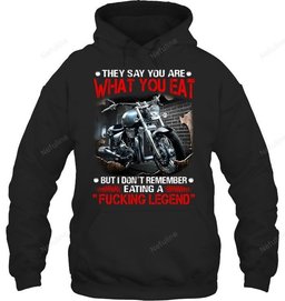 You Are What You Eat Biker Shirt BI021 – Hoodie