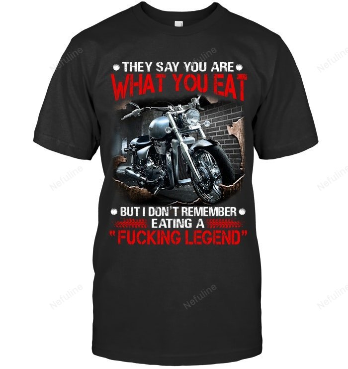 You Are What You Eat Biker Shirt BI021 – T-Shirt