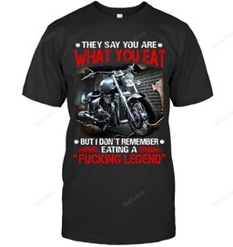 You Are What You Eat Biker Shirt BI021 – T-Shirt