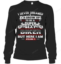 Super Sexy Biker Shirt BI017 – Long Sleeve