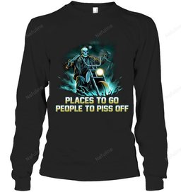 Places To Go Biker Shirt BI011 – Long Sleeve
