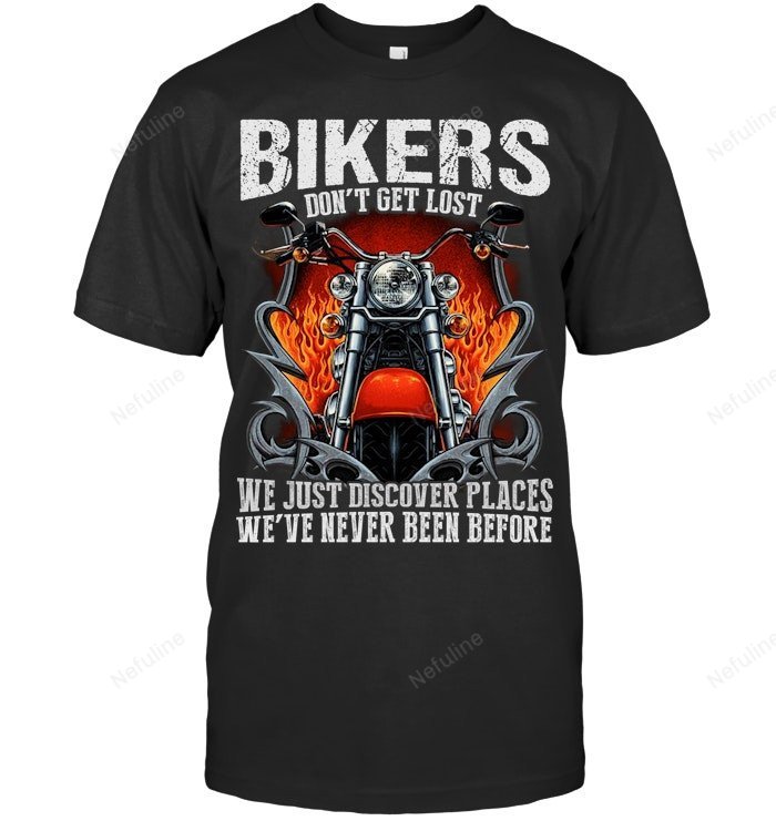 Don't Get Lost Biker Shirt BI022 – T-Shirt