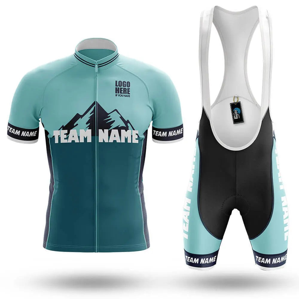 Custom Team Name V3 - Men's Cycling Kit-Full Set-Global Cycling Gear