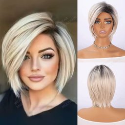 Clara Transparent Silk Wig full view