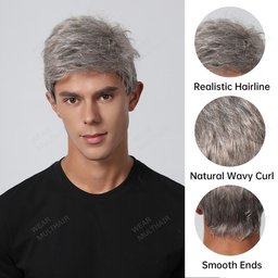 Edward Synthetic Wig feature