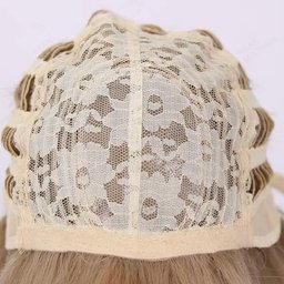 Benedict Transparent Silk Wigs inside net