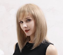 Elwira Human Hair Wigs Side View | WEAR MULTHAIR 