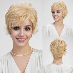 Lois Full Short Front Lace Wig